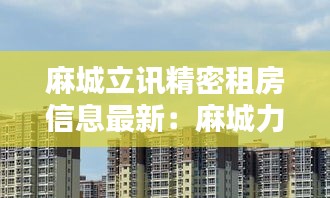 麻城立讯精密租房信息最新：麻城力高房价 