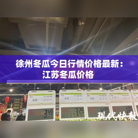 徐州冬瓜今日行情价格最新：江苏冬瓜价格 
