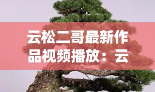 云松二哥最新作品视频播放：云松的养殖方法和注意事项松 