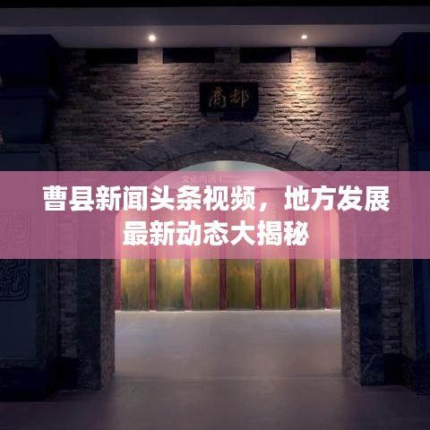 曹县新闻头条视频，地方发展最新动态大揭秘