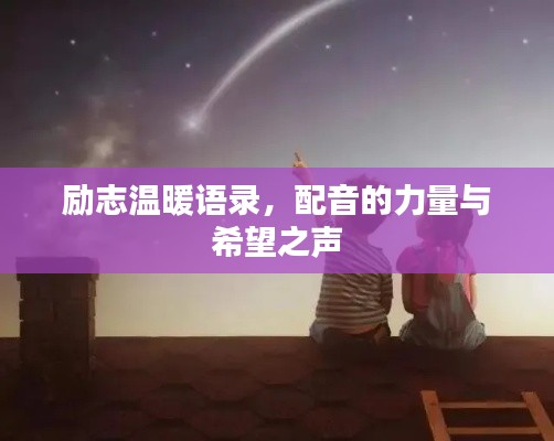 励志温暖语录，配音的力量与希望之声