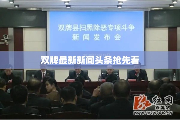 双牌最新新闻头条抢先看