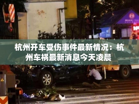 杭州开车受伤事件最新情况：杭州车祸最新消息今天凌晨 