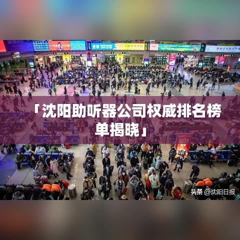 「沈阳助听器公司权威排名榜单揭晓」
