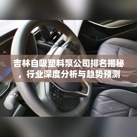 吉林自吸塑料泵公司排名揭秘，行业深度分析与趋势预测