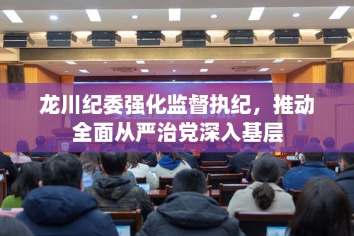 龙川纪委强化监督执纪，推动全面从严治党深入基层