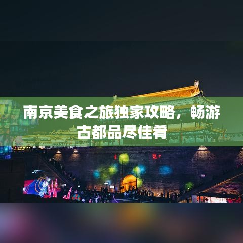 南京美食之旅独家攻略，畅游古都品尽佳肴