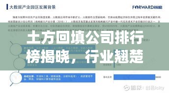 土方回填公司排行榜揭晓，行业翘楚解读市场领导者！