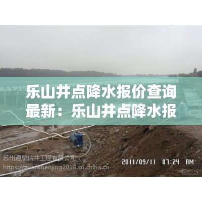 乐山井点降水报价查询最新：乐山井点降水报价查询最新信息 