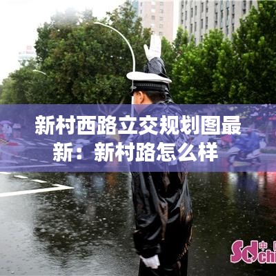 新村西路立交规划图最新：新村路怎么样 