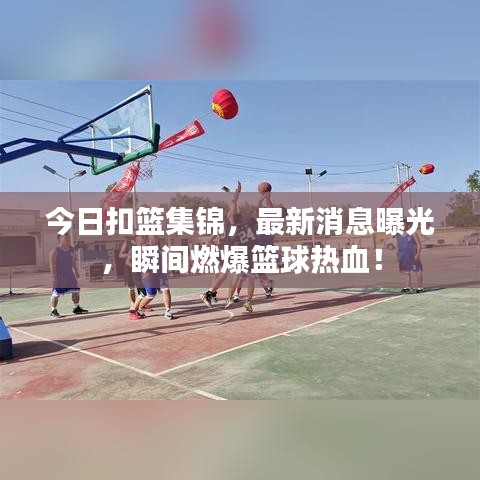 今日扣篮集锦，最新消息曝光，瞬间燃爆篮球热血！