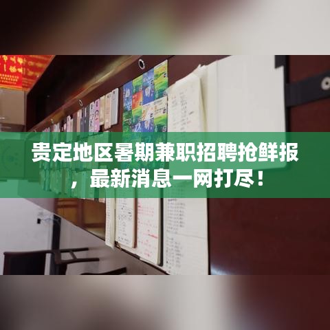 贵定地区暑期兼职招聘抢鲜报，最新消息一网打尽！