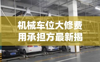 机械车位大修费用承担方最新揭秘消息！