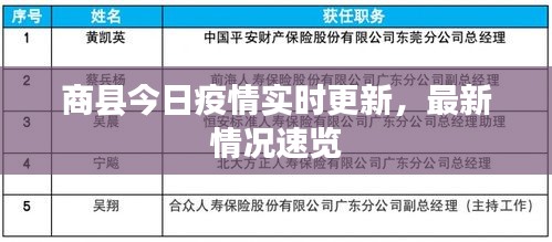 商县今日疫情实时更新，最新情况速览
