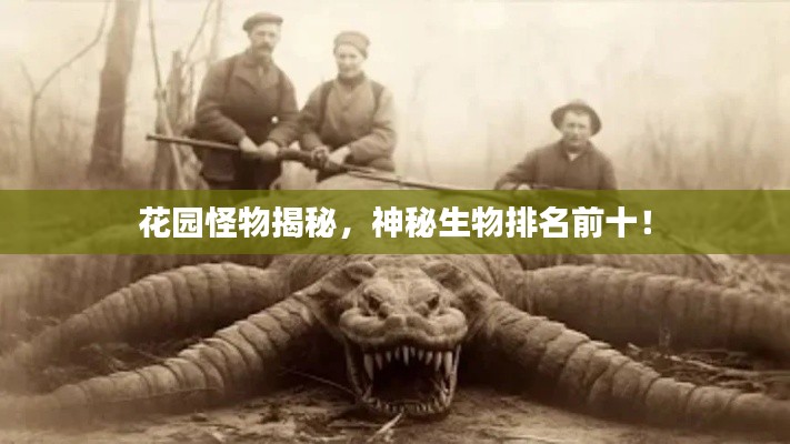 花园怪物揭秘，神秘生物排名前十！