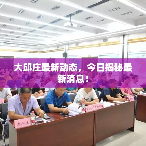 大邱庄最新动态，今日揭秘最新消息！