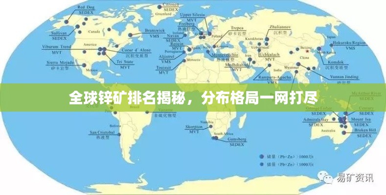全球锌矿排名揭秘，分布格局一网打尽