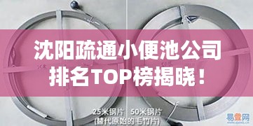 沈阳疏通小便池公司排名TOP榜揭晓！