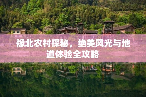 豫北农村探秘，绝美风光与地道体验全攻略