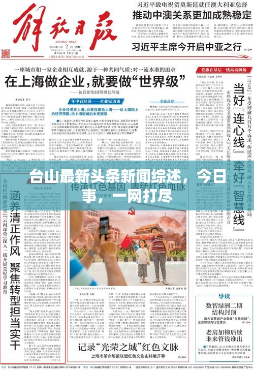 台山最新头条新闻综述，今日事，一网打尽