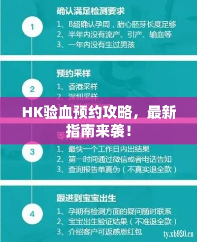 HK验血预约攻略，最新指南来袭！