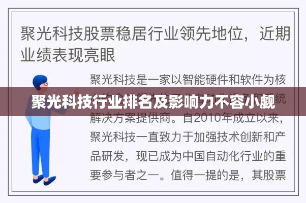 聚光科技行业排名及影响力不容小觑