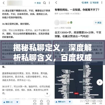 揭秘私聊定义，深度解析私聊含义，百度权威收录