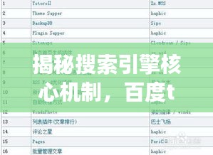 揭秘搜索引擎核心机制，百度title带你探索奥秘之旅！