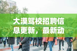 大漠驾校招聘信息更新，最新动态一网打尽