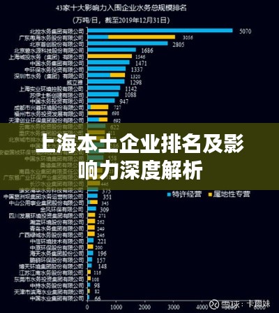 上海本土企业排名及影响力深度解析