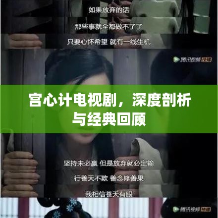 宫心计电视剧，深度剖析与经典回顾