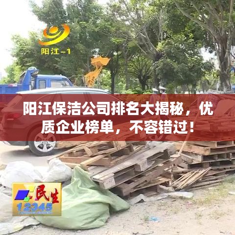 阳江保洁公司排名大揭秘，优质企业榜单，不容错过！