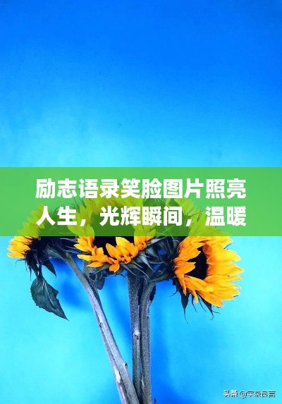 励志语录笑脸图片照亮人生，光辉瞬间，温暖心灵的力量！