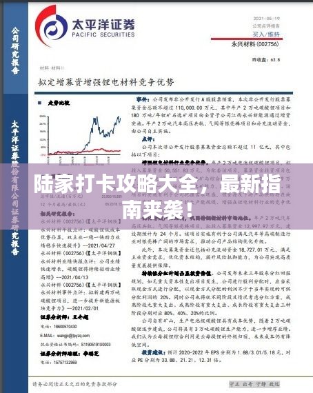 陆家打卡攻略大全，最新指南来袭！