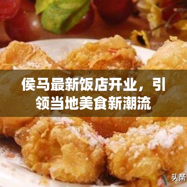 侯马最新饭店开业，引领当地美食新潮流