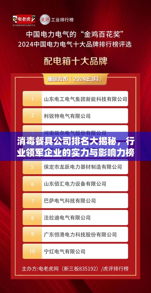 消毒餐具公司排名大揭秘，行业领军企业的实力与影响力榜单！