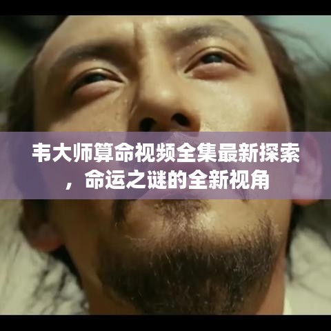 韦大师算命视频全集最新探索，命运之谜的全新视角