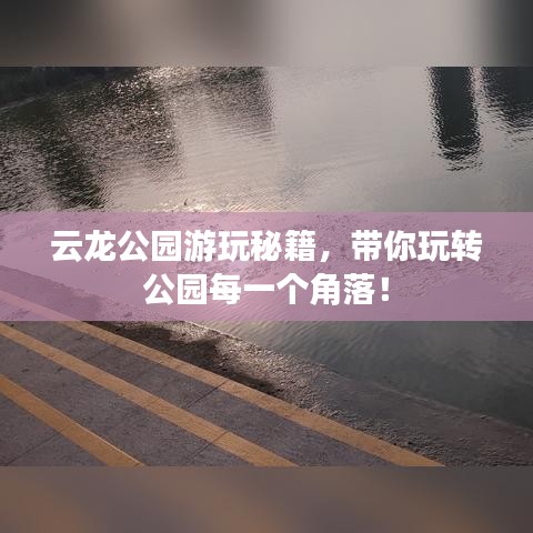 云龙公园游玩秘籍，带你玩转公园每一个角落！