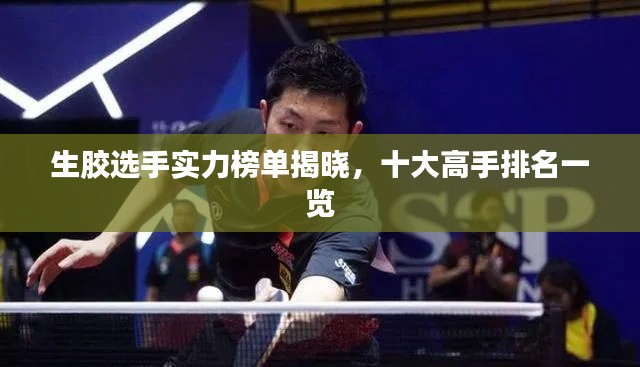 生胶选手实力榜单揭晓，十大高手排名一览