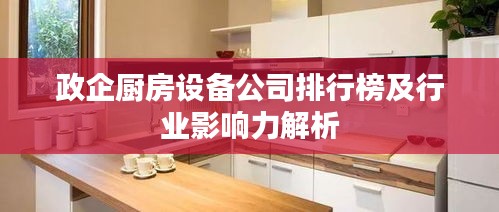 政企厨房设备公司排行榜及行业影响力解析