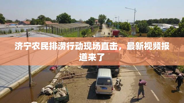 济宁农民排涝行动现场直击，最新视频报道来了