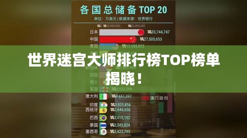世界迷宫大师排行榜TOP榜单揭晓！