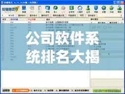 公司软件系统排名大揭秘，探索业界最佳解决方案的实用指南