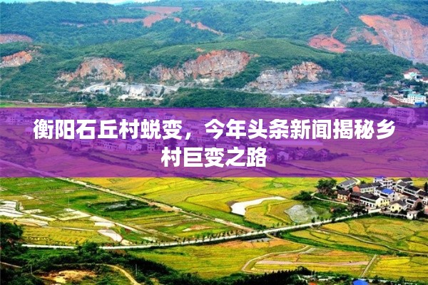 衡阳石丘村蜕变，今年头条新闻揭秘乡村巨变之路