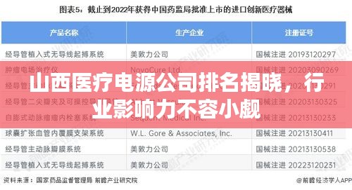 山西医疗电源公司排名揭晓，行业影响力不容小觑