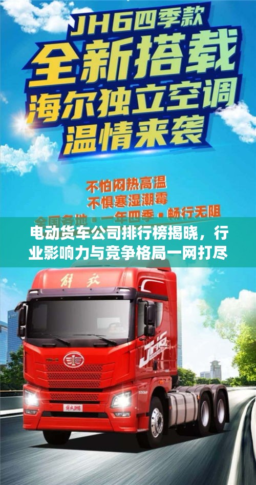 电动货车公司排行榜揭晓，行业影响力与竞争格局一网打尽