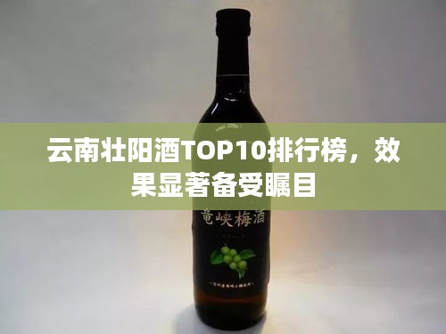 云南壮阳酒TOP10排行榜，效果显著备受瞩目
