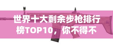 世界十大剩余步枪排行榜TOP10，你不得不看的武器盘点