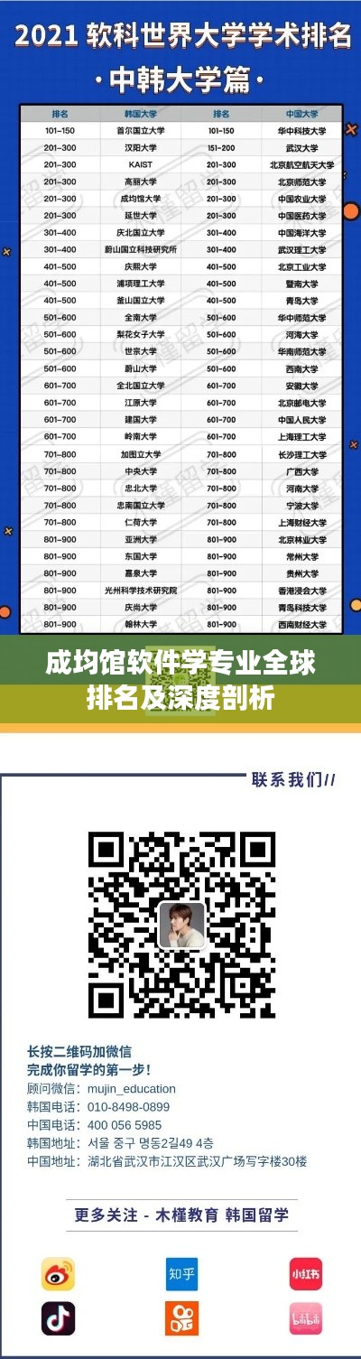 成均馆软件学专业全球排名及深度剖析