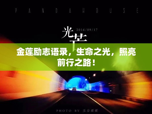 金莲励志语录，生命之光，照亮前行之路！